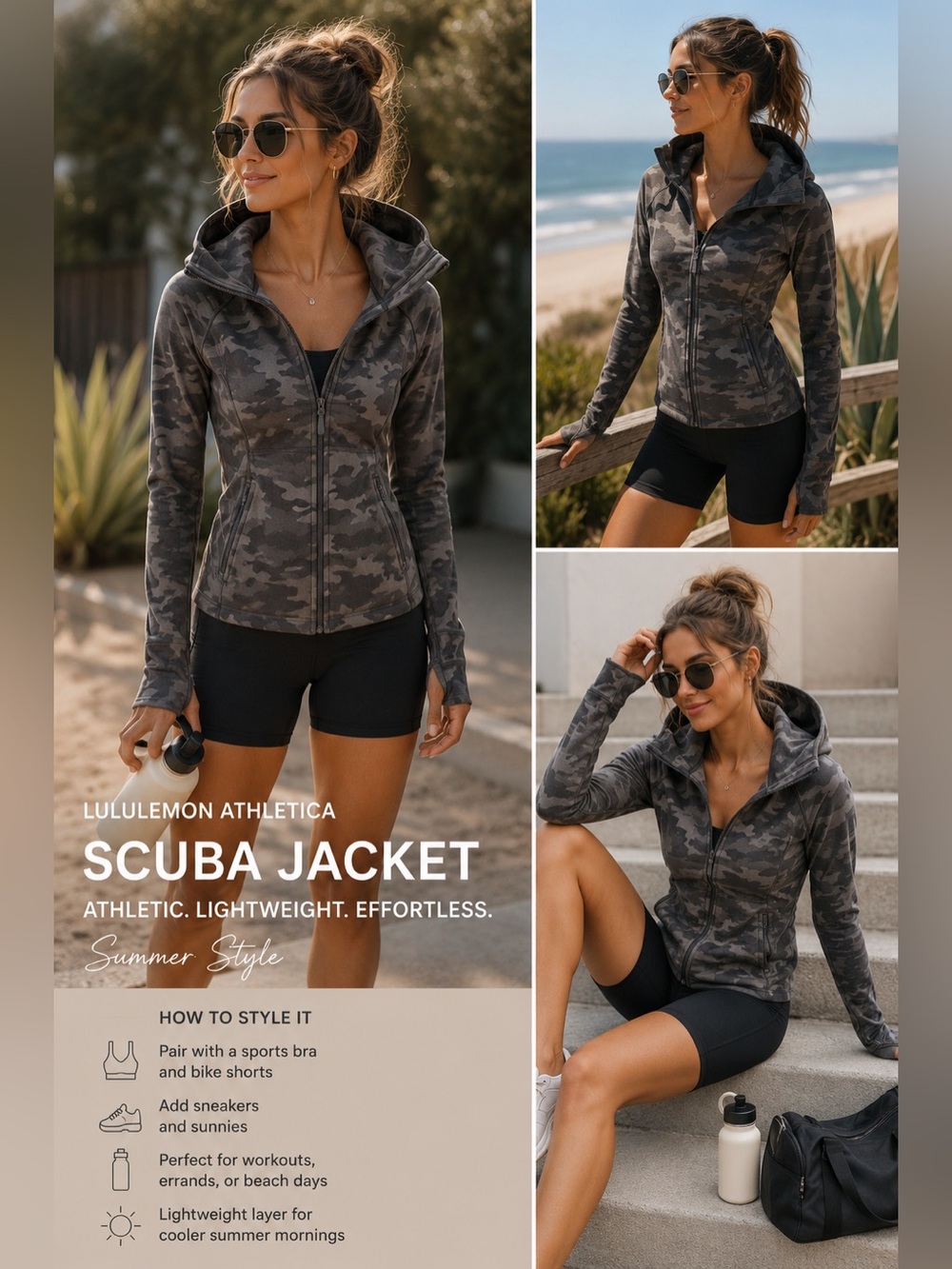 lululemon athletica scuba Jacket